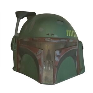 Star Wars Boba Fett Costume Mask Helmet Role Play Cosplay Kids One Size